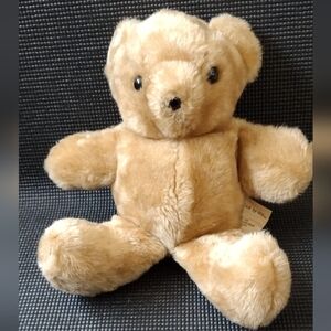 Adorable Teddy Bear " Stuffed By Me Merrilee Woods".